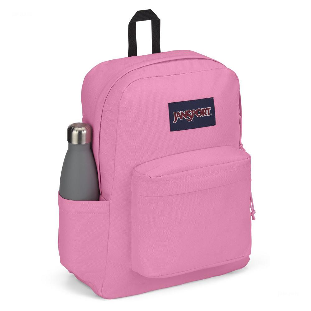 Mochila Para Laptop JanSport SuperBreak® Plus Rosas | EC_JS417