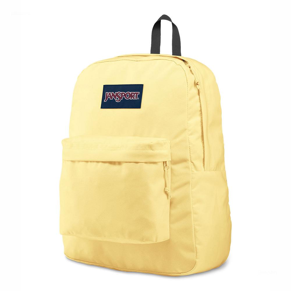 Mochila Para Laptop JanSport SuperBreak® Plus Amarillo | EC_JS474