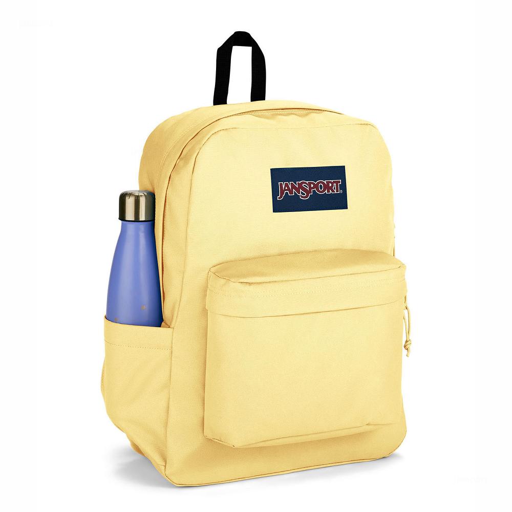 Mochila Para Laptop JanSport SuperBreak® Plus Amarillo | EC_JS474