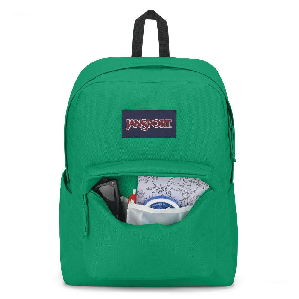 Mochila Para Laptop JanSport SuperBreak® Plus Verde | EC_JS476