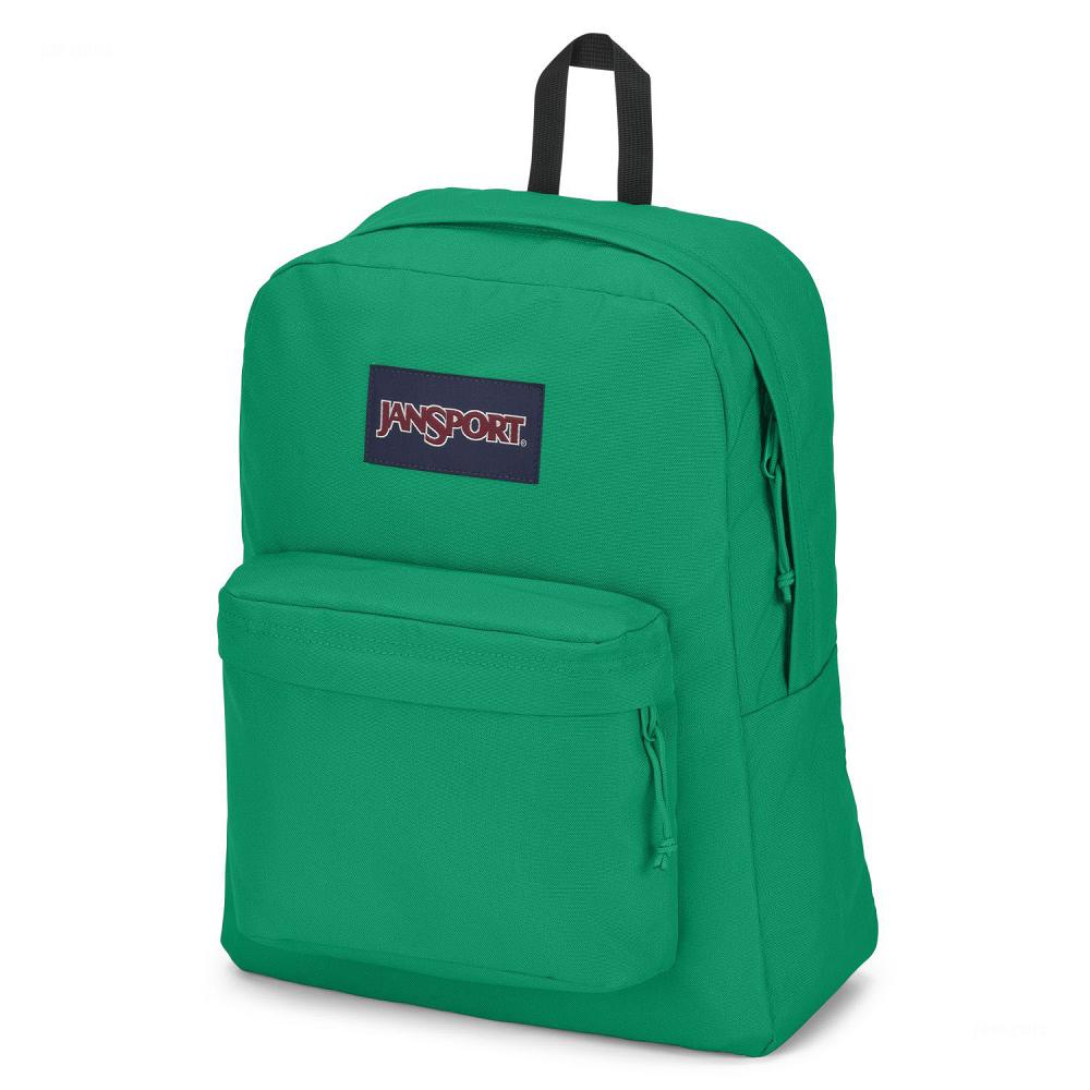 Mochila Para Laptop JanSport SuperBreak® Plus Verde | EC_JS476