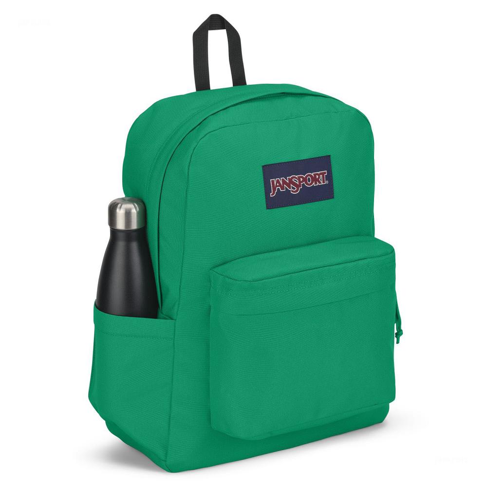 Mochila Para Laptop JanSport SuperBreak® Plus Verde | EC_JS476