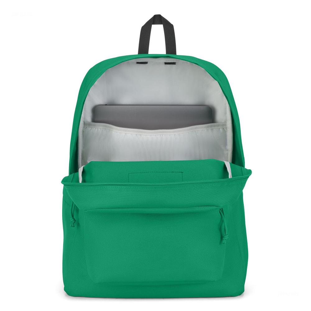 Mochila Para Laptop JanSport SuperBreak® Plus Verde | EC_JS476