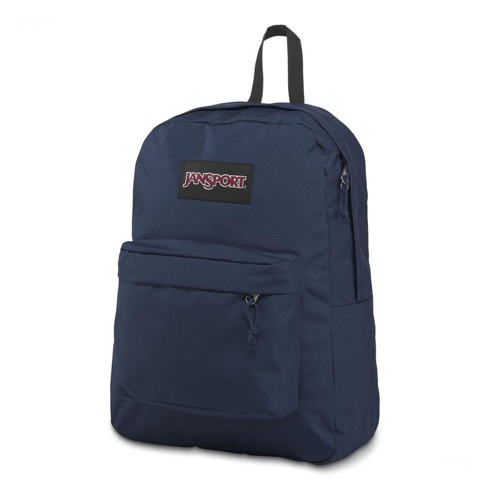 Mochila Para Laptop JanSport SuperBreak® Plus Azul Marino | EC_JS537