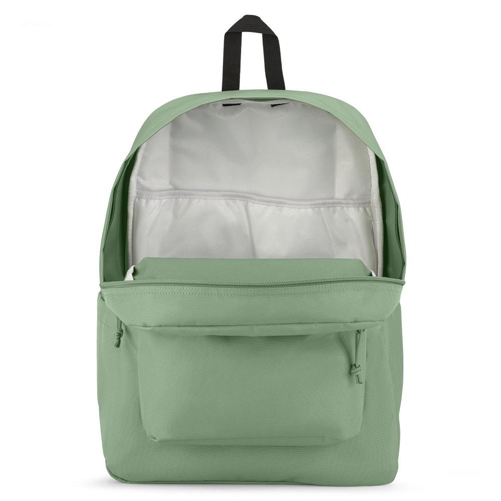 Mochila Para Laptop JanSport SuperBreak® Plus Verde | EC_JS585