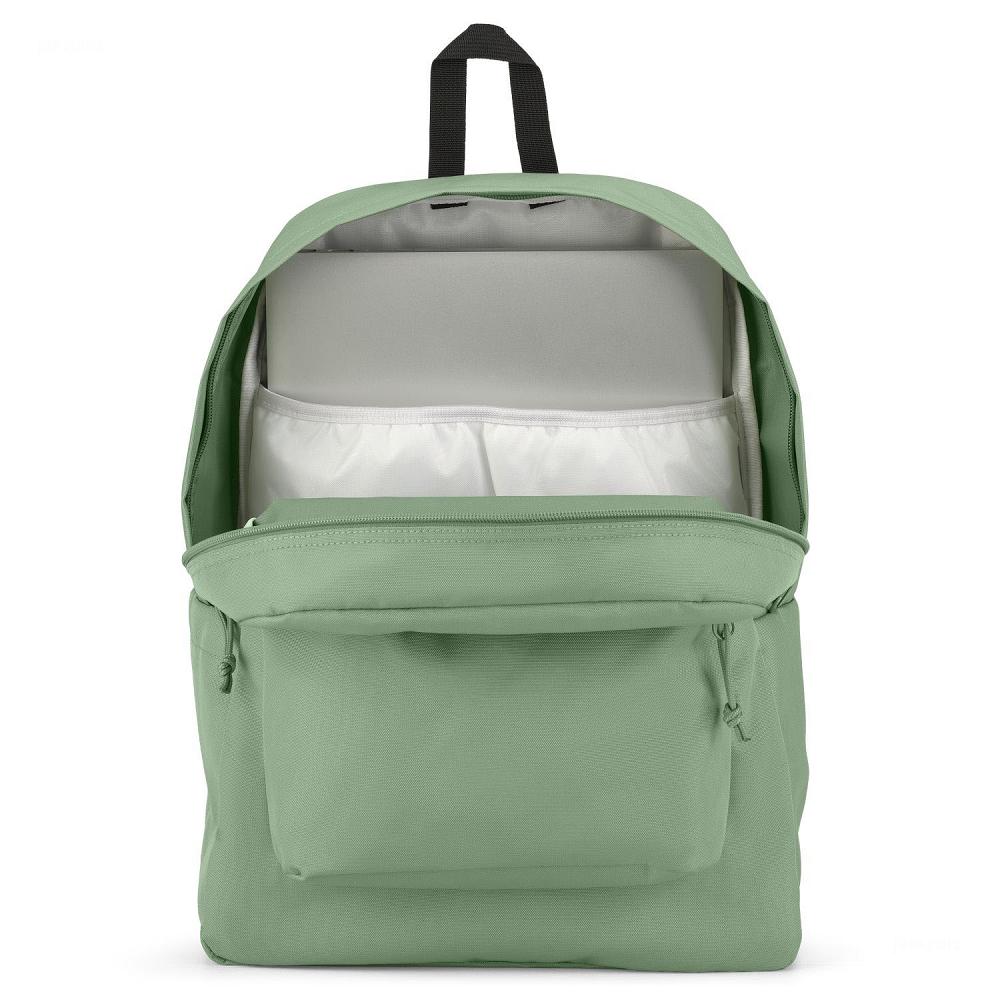 Mochila Para Laptop JanSport SuperBreak® Plus Verde | EC_JS585