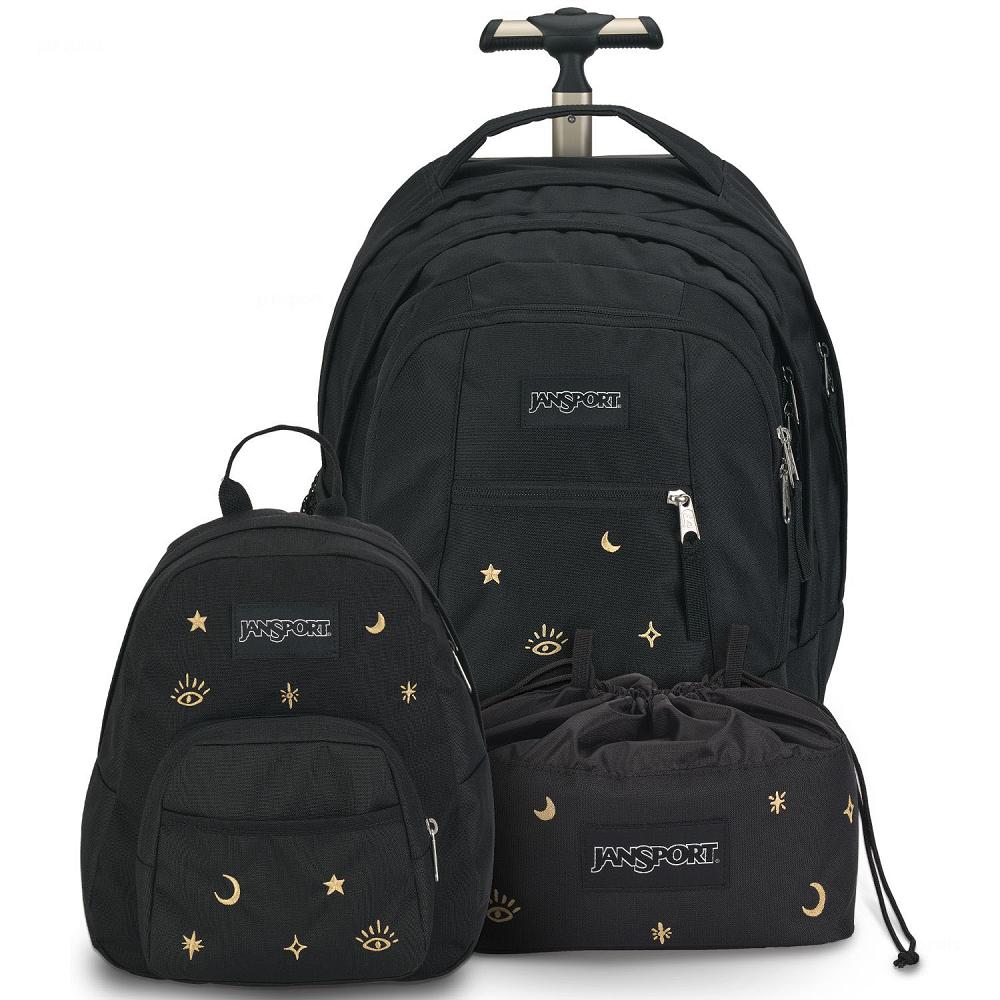 Mochilas Escolares JanSport Bundle Negras | EC_JS382