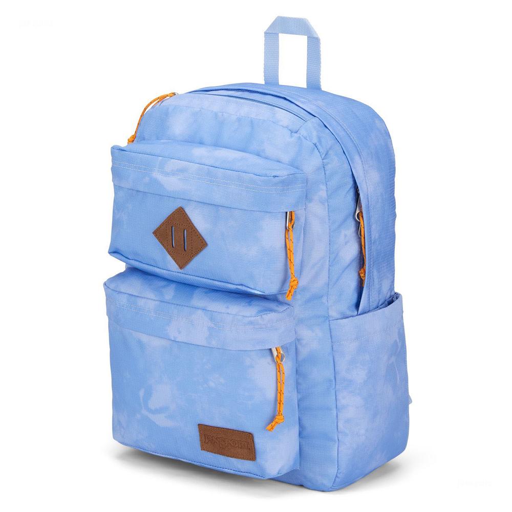 Mochilas Escolares JanSport Double Break Azules | EC_JS12B