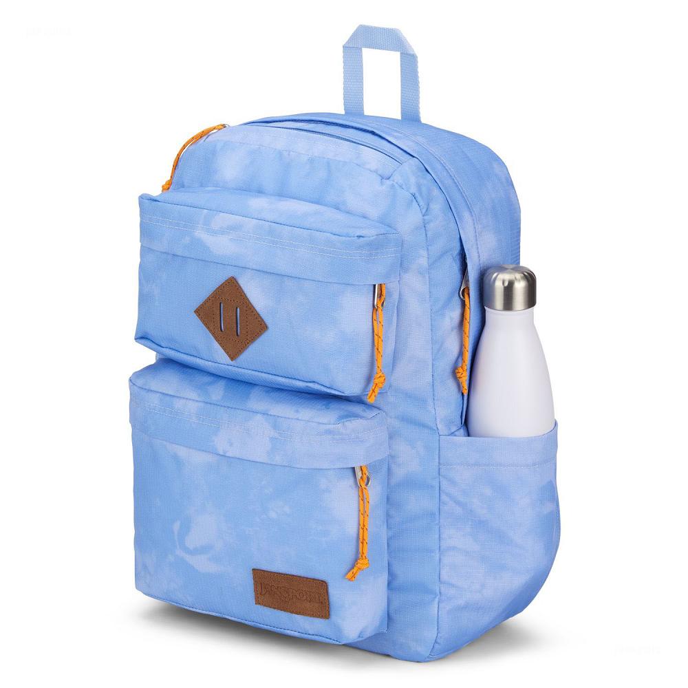 Mochilas Escolares JanSport Double Break Azules | EC_JS12B