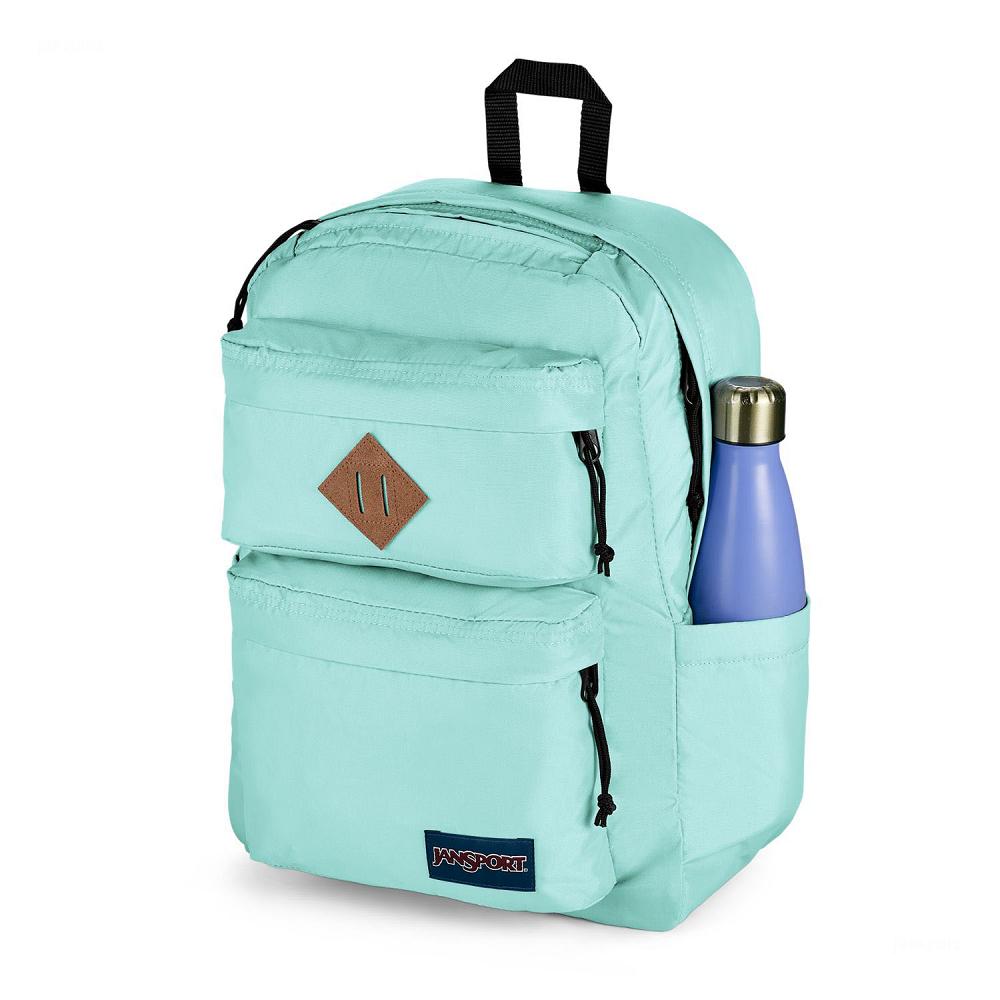 Mochilas Escolares JanSport Double Break Azules Claro | EC_JS215