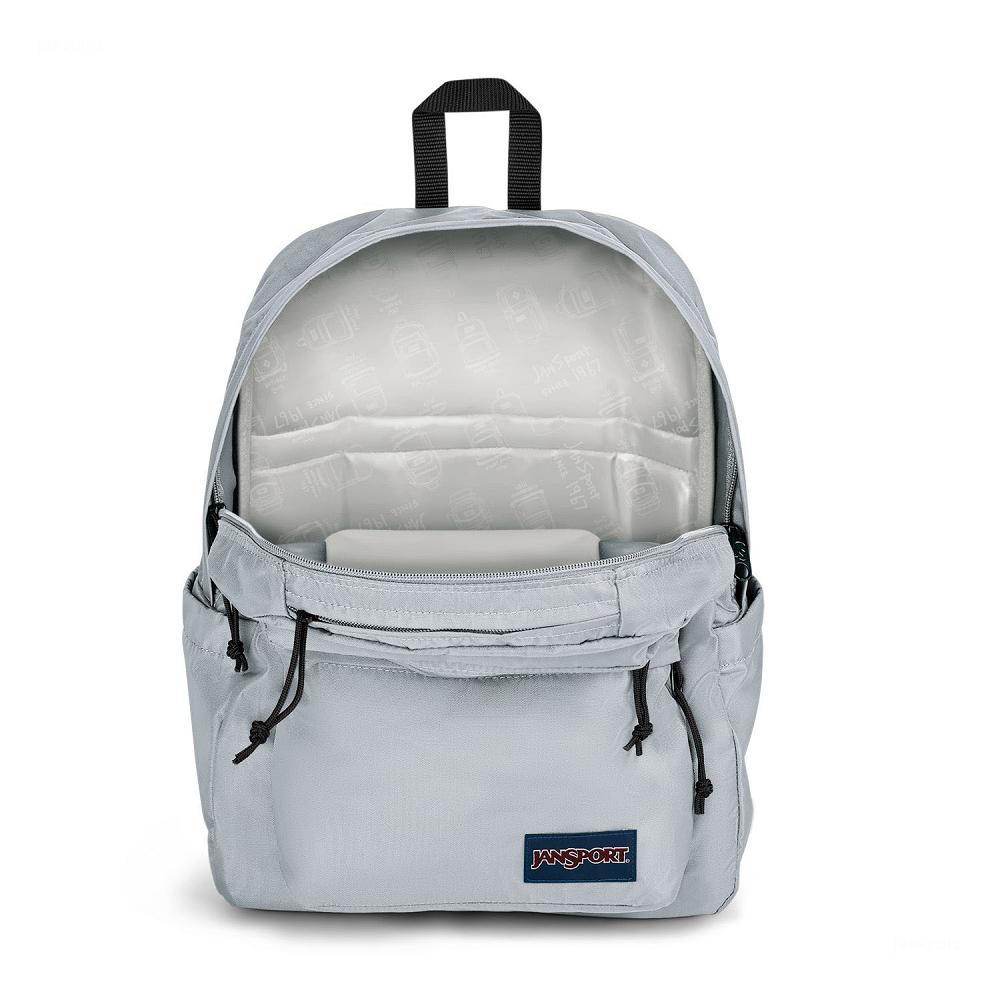 Mochilas Escolares JanSport Double Break Gris | EC_JS467