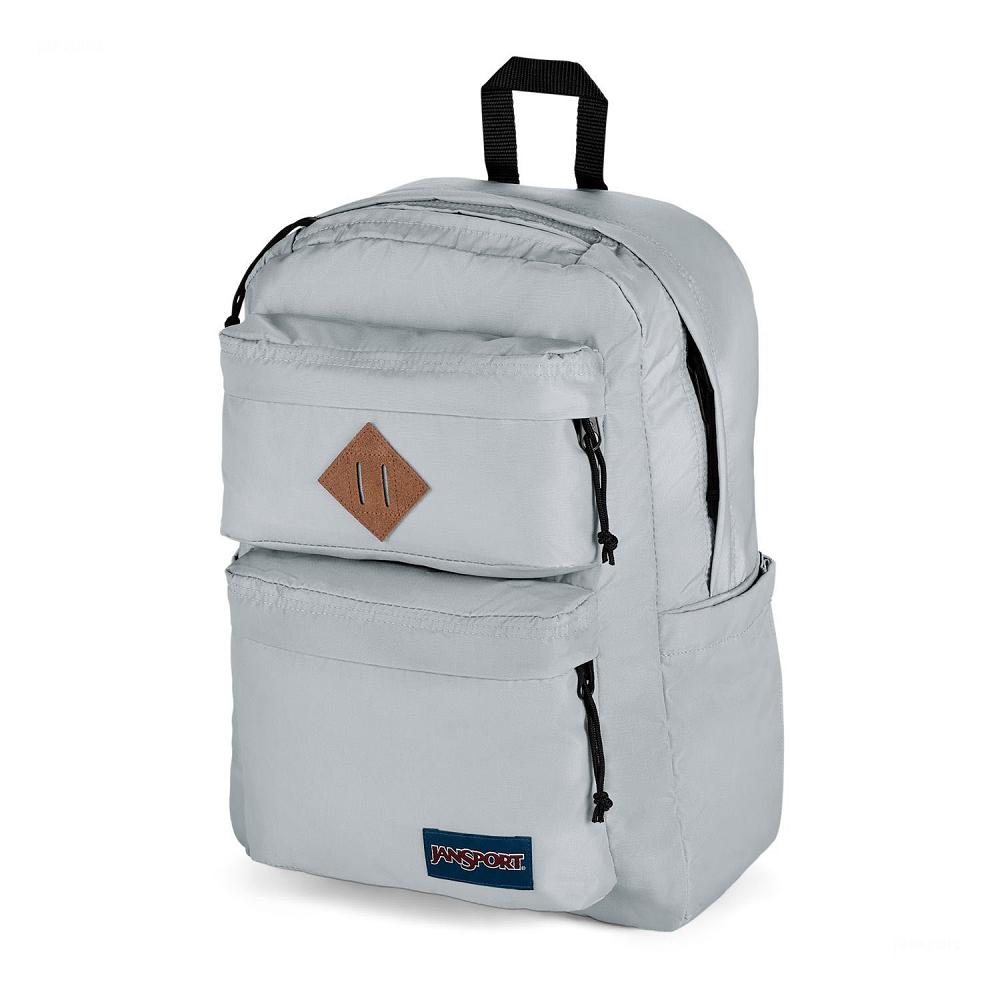 Mochilas Escolares JanSport Double Break Gris | EC_JS467