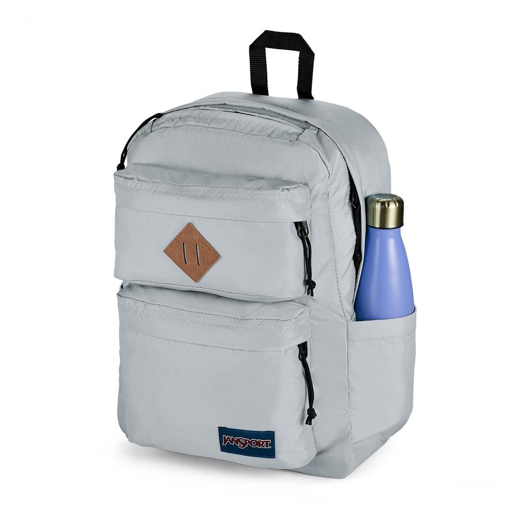 Mochilas Escolares JanSport Double Break Gris | EC_JS467