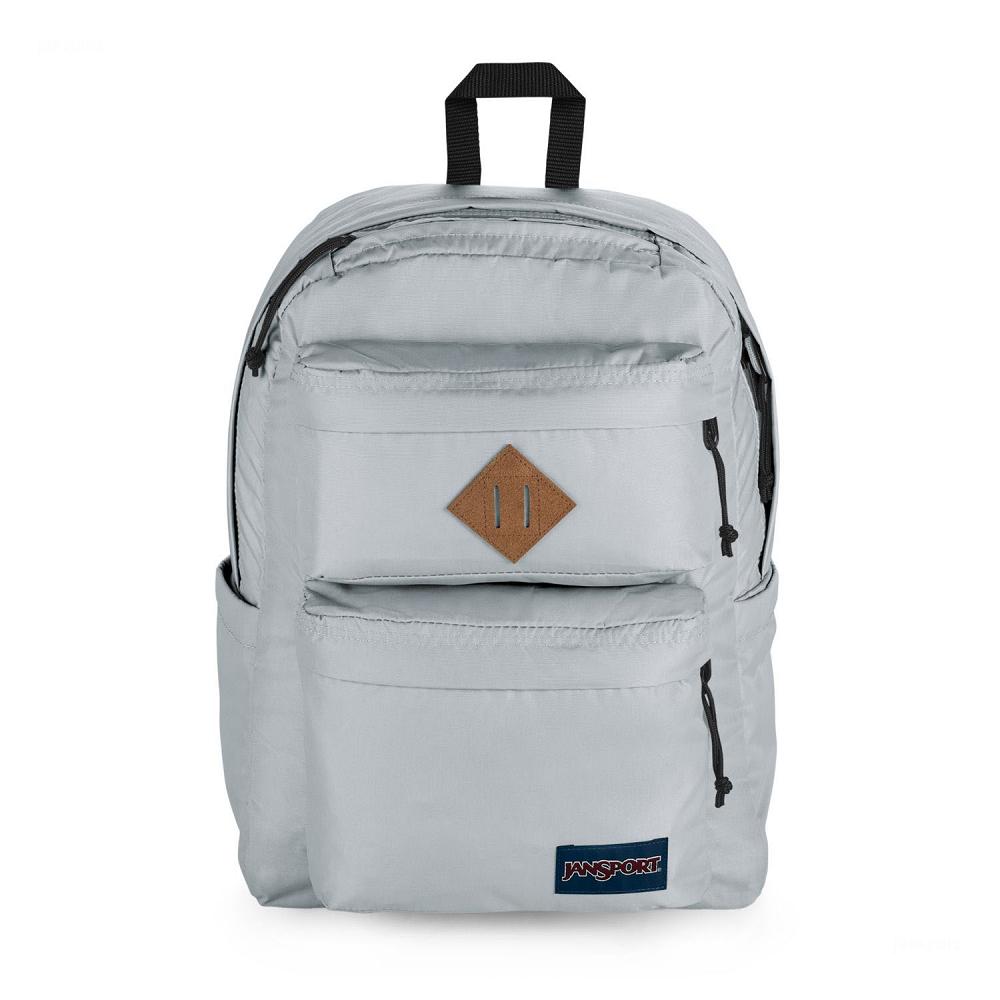 Mochilas Escolares JanSport Double Break Gris | EC_JS467