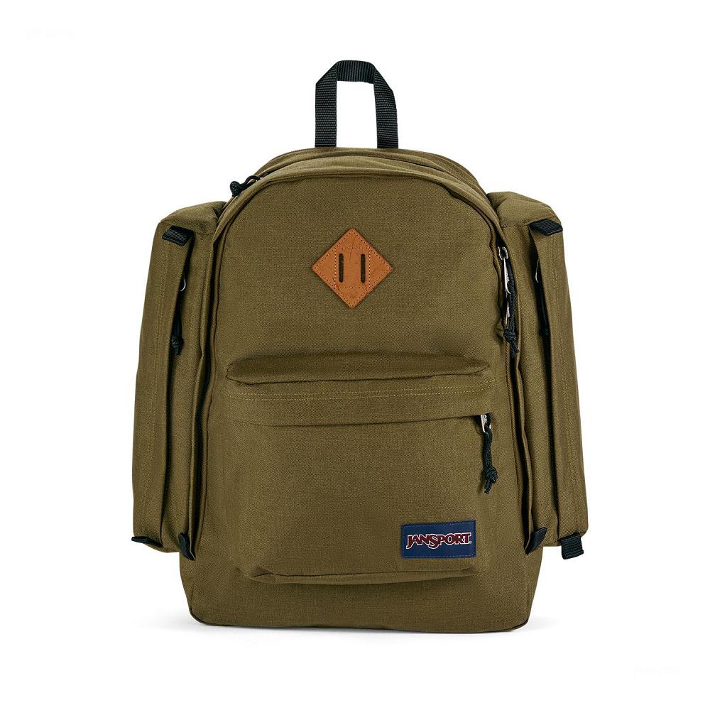 Mochilas Escolares JanSport Field Pack Verde Oliva | EC_JS348