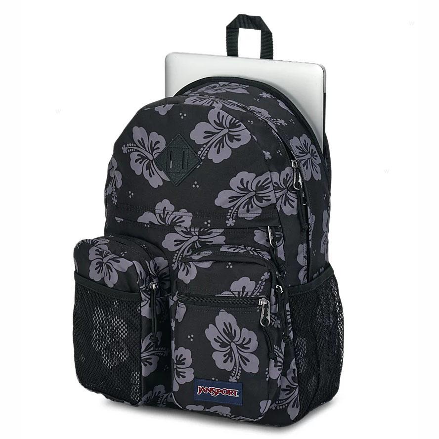 Mochilas Escolares JanSport GRANBY Negras Gris | EC_JS543