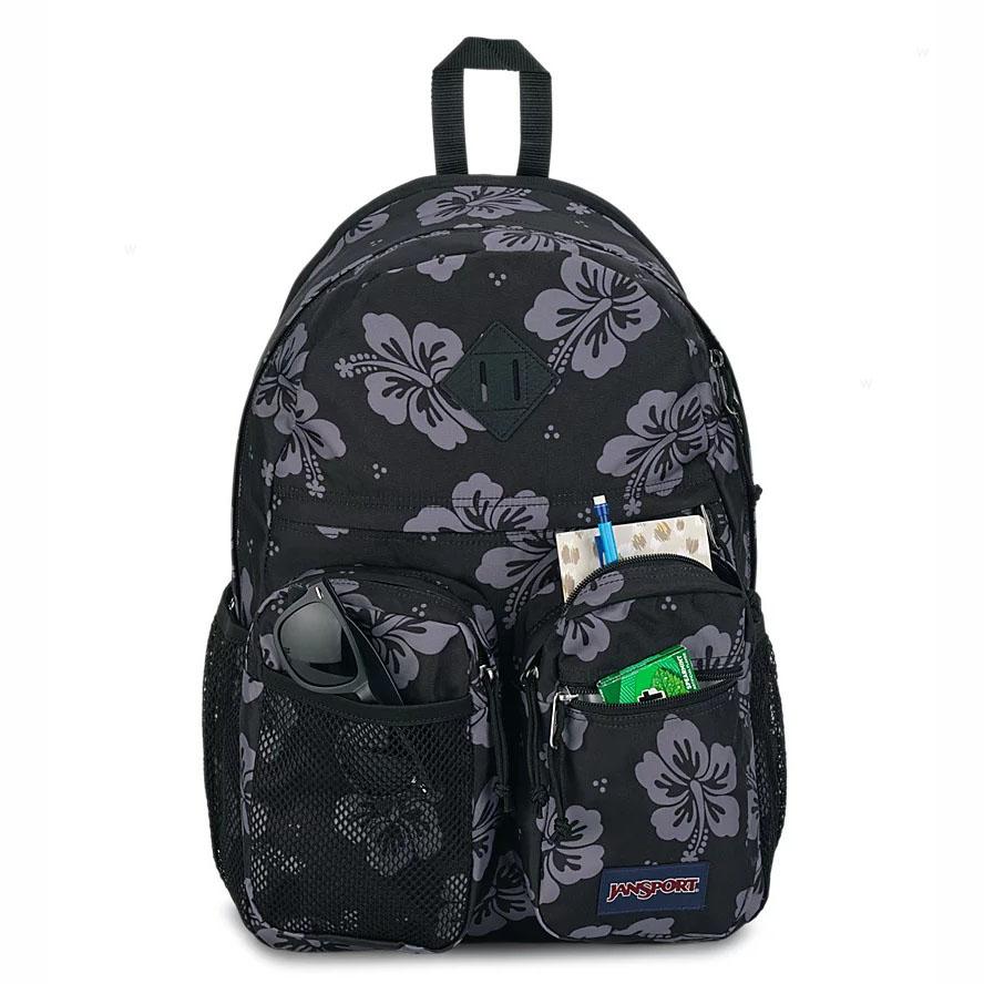 Mochilas Escolares JanSport GRANBY Negras Gris | EC_JS543