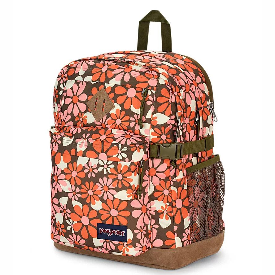 Mochilas Escolares JanSport SUEDE CAMPUS Naranjas | EC_JS02B