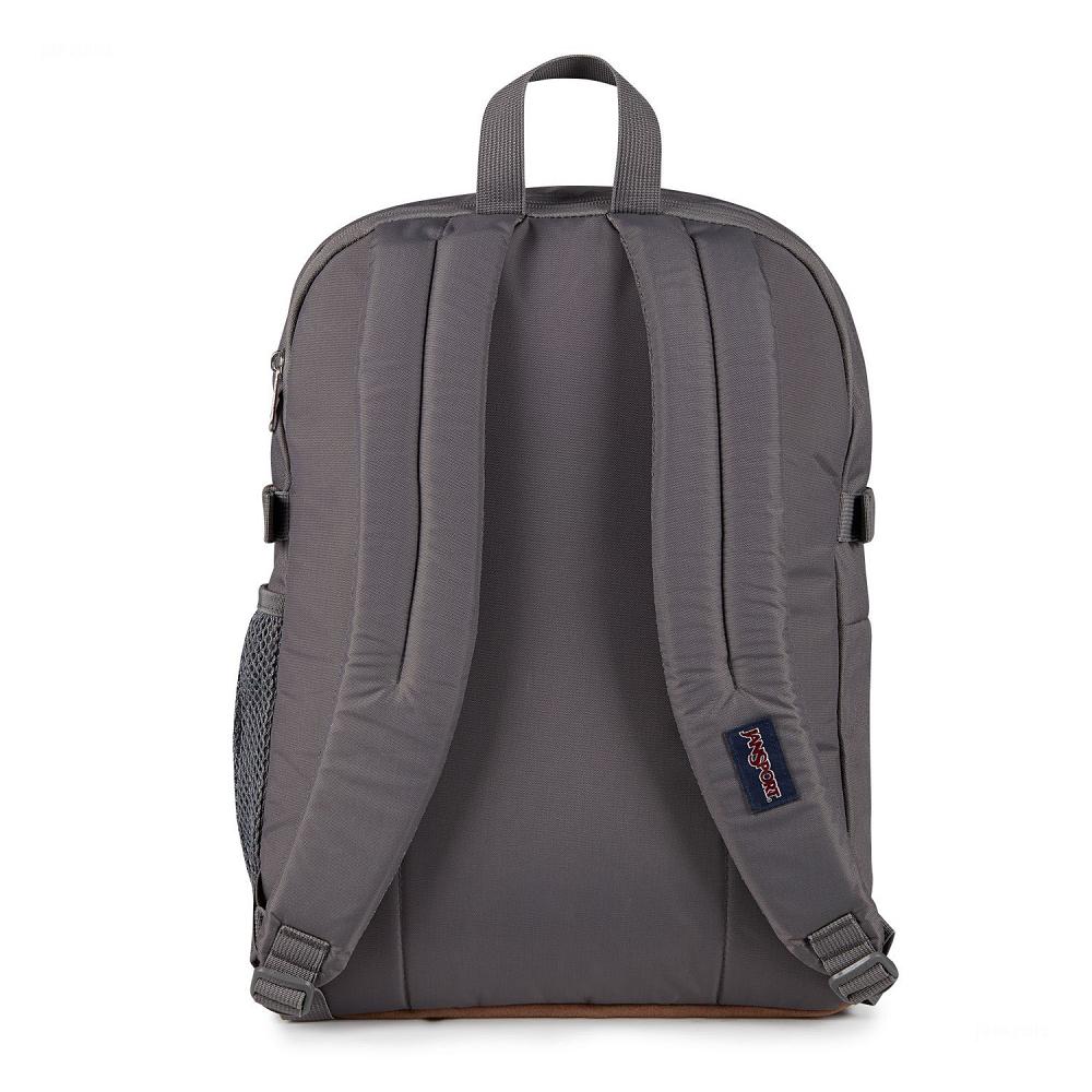 Mochilas Escolares JanSport SUEDE CAMPUS Gris Oscuro | EC_JS088