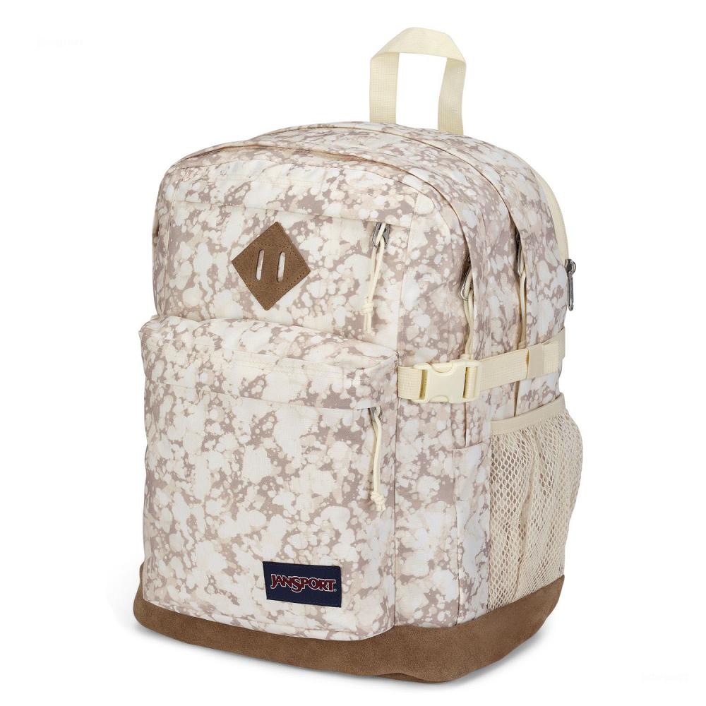 Mochilas Escolares JanSport SUEDE CAMPUS Beige | EC_JS532