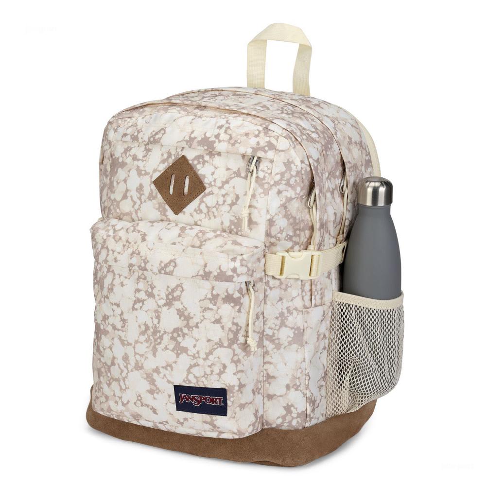 Mochilas Escolares JanSport SUEDE CAMPUS Beige | EC_JS532