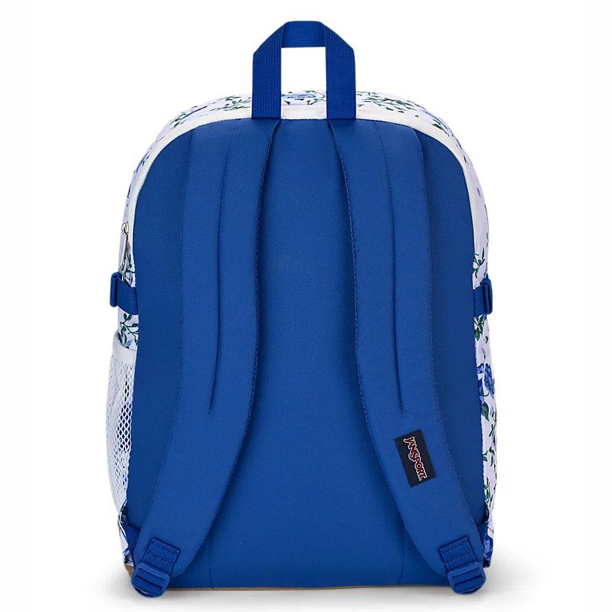 Mochilas Escolares JanSport SUEDE CAMPUS Blancas Azules | EC_JS548