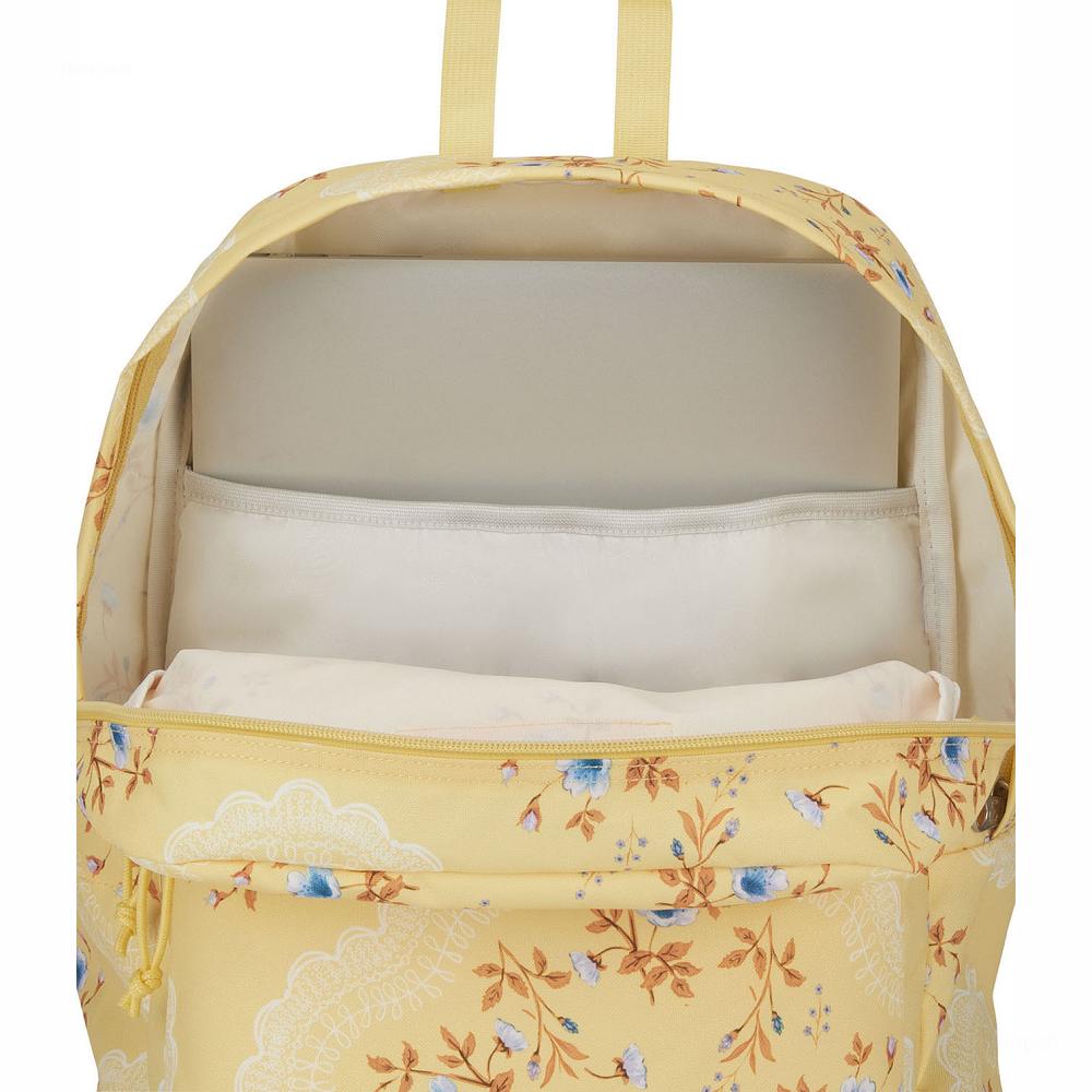 Mochilas Escolares JanSport SuperBreak® Plus Amarillo | EC_JS063