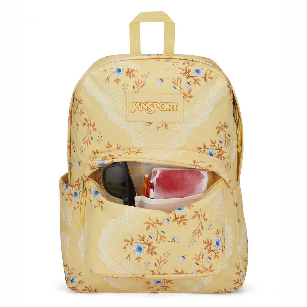 Mochilas Escolares JanSport SuperBreak® Plus Amarillo | EC_JS063