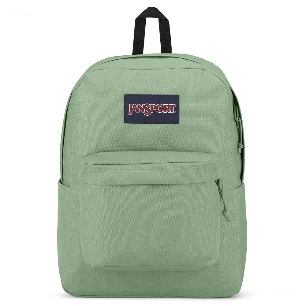 Mochilas Escolares JanSport SuperBreak® Plus Verde Claro | EC_JS308