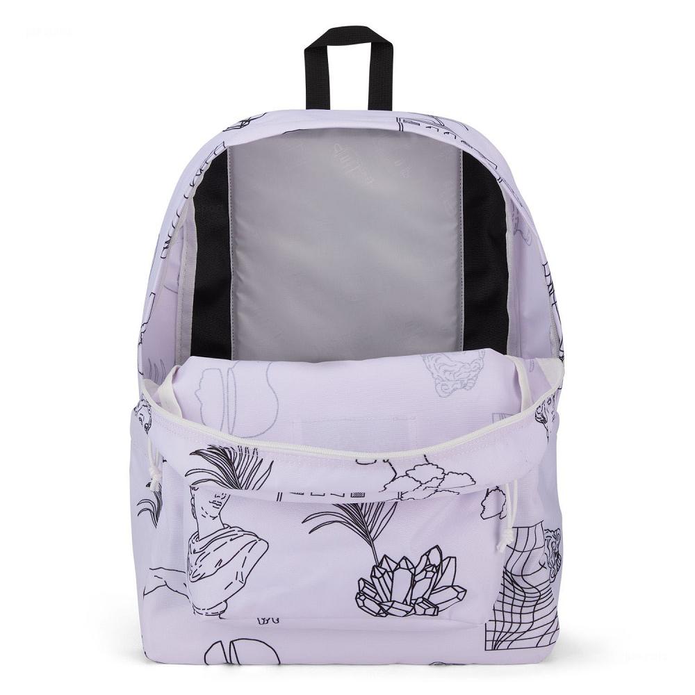 Mochilas Escolares JanSport SuperBreak® Moradas | EC_JS572